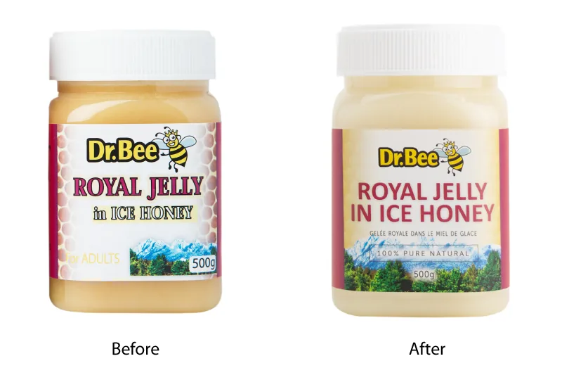 Royal Jelly, Original / My Redesign