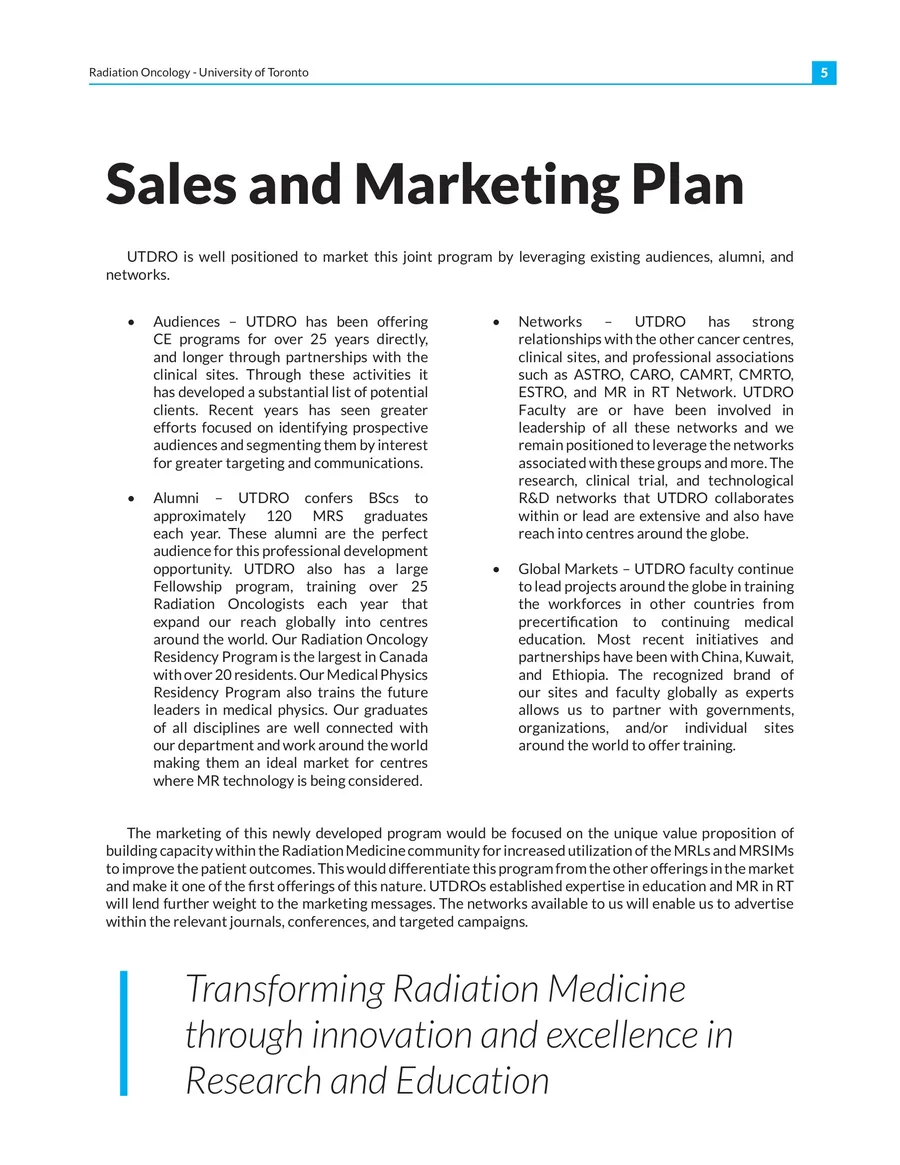 06  Sales And Marketing Plan